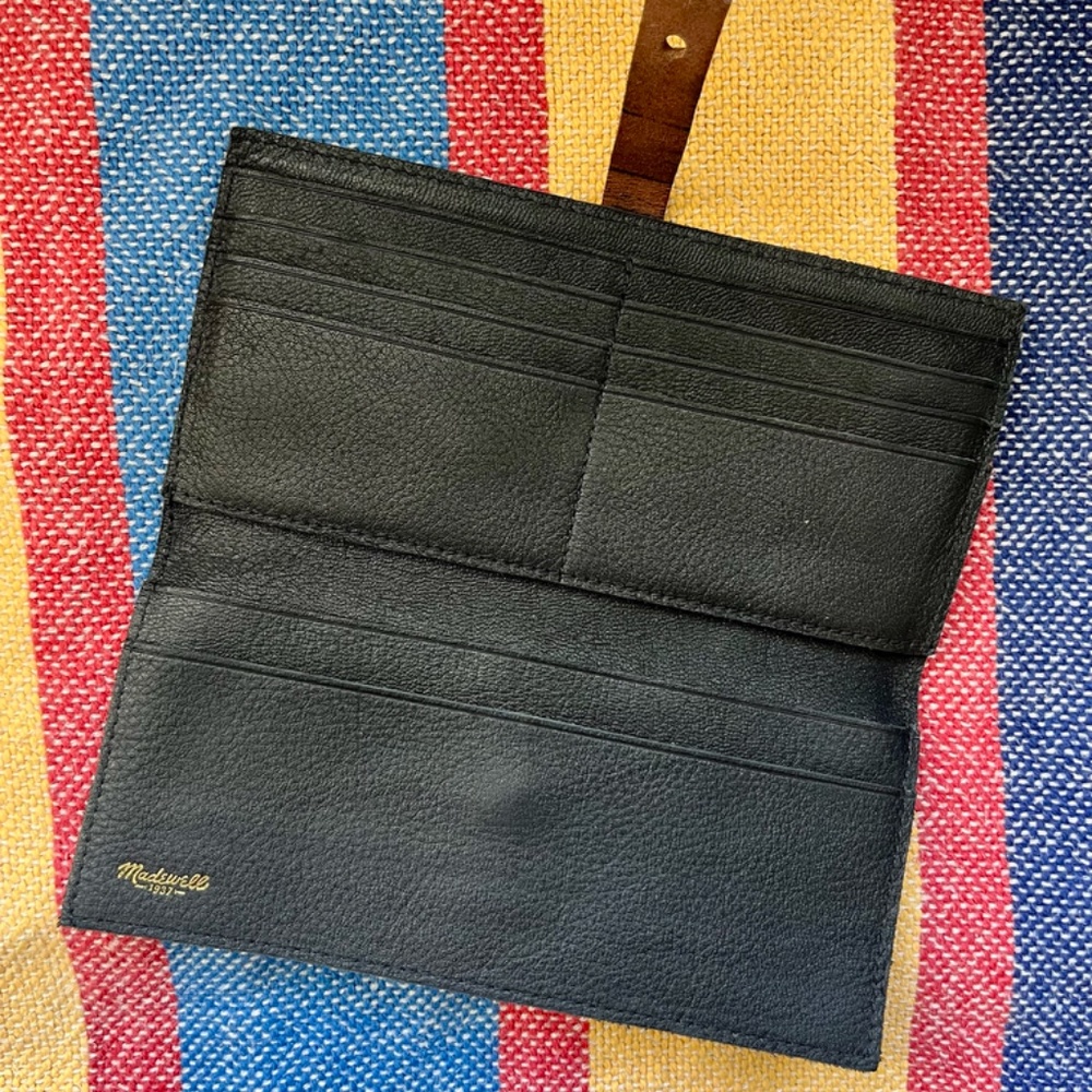 Madewell The Leather Post Wallet - Picture 3 of 3